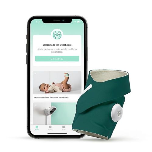 Owlet® Smart Sock 3 Wearable Baby Monitor in - Sea Green