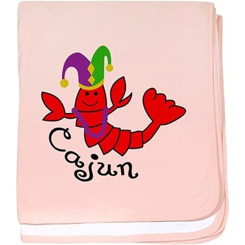 CafePress Mardi GRAS Cajun Crawfish Baby Blanket, Super Soft Newborn Swaddle