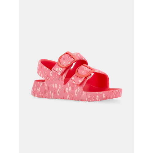 Wonder Nation Baby Girls Two Buckle Sandals