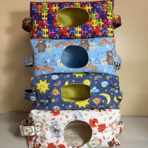 Handmade Quilted Wipes & Diapers Bag | Baby Essentials Organizer