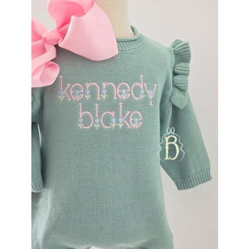 Roll Neck Bubble with Ruffle