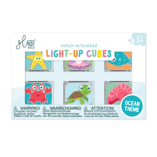 Ocean Light-Up Cubes 6-Pack