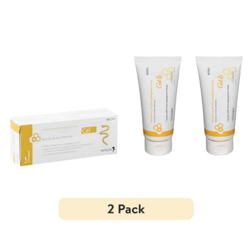 Medihoney Gel Wound and & Burn Dressing from Derma Sciences, Helps Minimize Scars, 1.5 fl oz/44ml, Makeup Organizers,2PCS