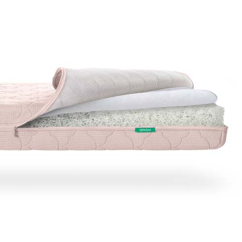 Crib Mattress - Standard / Pink
