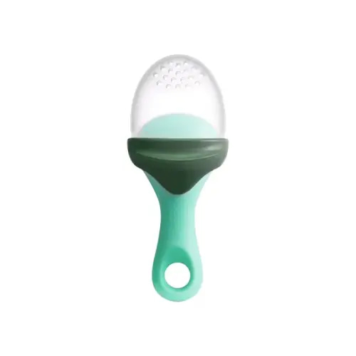 Boon Pulp Feeder - Green and Mint | Baby Bunting AU