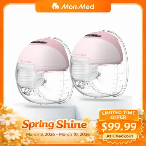 MomMed Wearable Breast Pumps, Hands Free Breast Pump S21 Wit - TikTok Shop