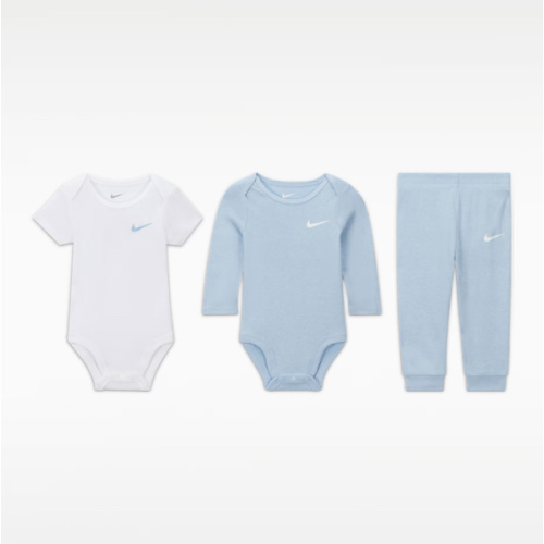 Nike Baby Essentials Baby (0-6M) 3-Piece Bodysuit and Pants Set. Nike.com