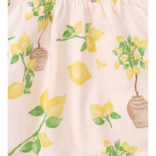 Island Lemons Organic Cotton Girl Top & Shorts Set – Burt's Bees Baby