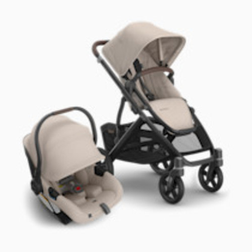 UPPAbaby Vista V3 Stroller & Aria V2 Lightweight Infant Car Seat Travel System - Ada