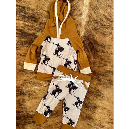 Bronc rider kids set