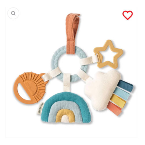 Baby Teething Toy: Bitzy Busy™ Ring Activity Toy | Itzy Ritzy®