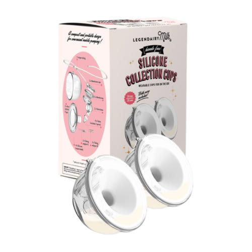 Silicone Milk Collection Cups | Legendairy Milk