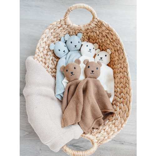 Bear Lovey Bear Baby Blanket Soothe