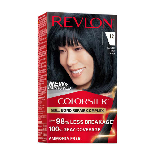 Revlon Colorsilk Permanent Hair Color - 12 Natural Blue Black 1 Ct