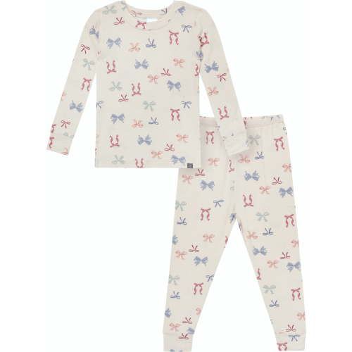 Modern Moments by Gerber Neutral Viscose 2-Piece Pajama Set, Sizes 12 Months - 5T
