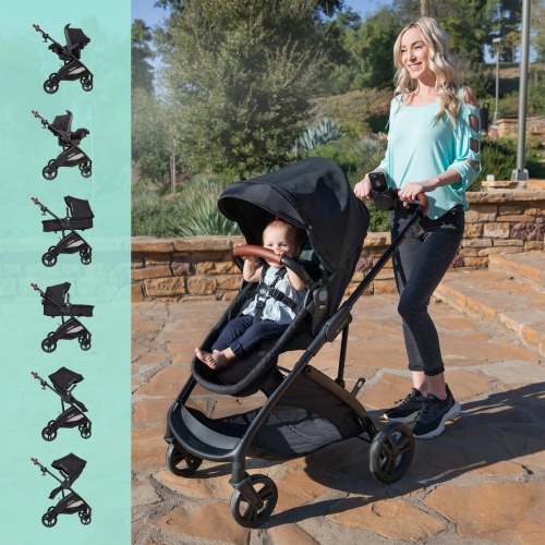 Passport Switch 6-in-1 Modular PLUS Travel System - Madrid Green
