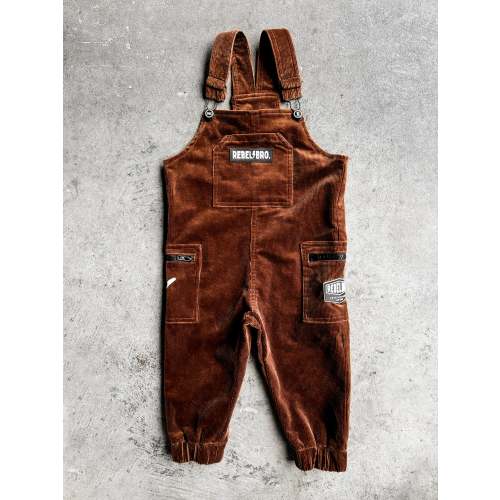 Overalls in Rust Corduroy