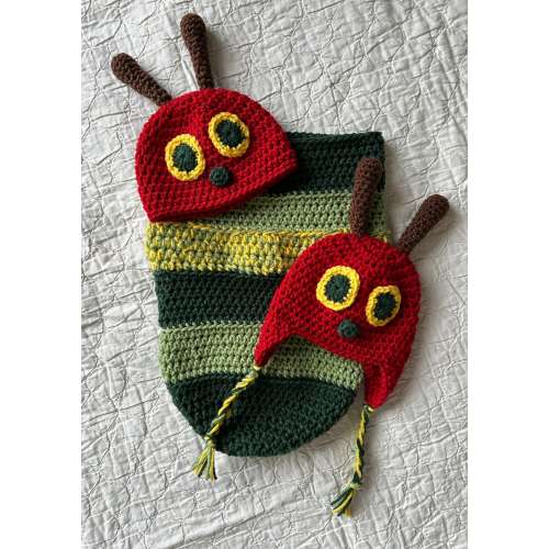 Very Hungry Caterpillar Newborn Photo Prop Set