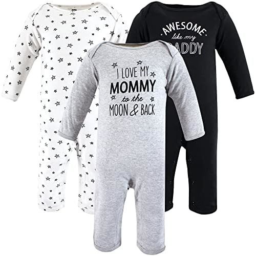 Hudson Baby baby-girls Cotton Coveralls