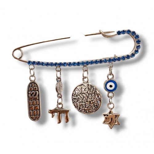 Blessings Pin for Baby Crib, Carriage or Stroller -Boy