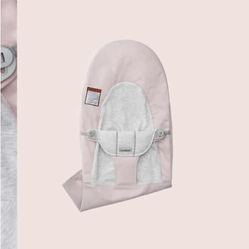 Extra fabric seat for Bouncer Balance Soft | BabyBjörn (Pink and Gray)