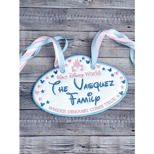 Magical Castle Stroller Tags, Fun Stroller Spotter, Diaper Bag Tag, Theme Park Spotter, Wheelchair Tag, Door Hanger, Marker