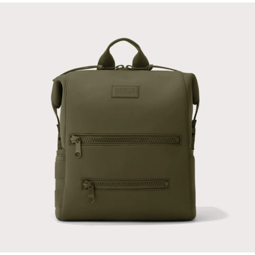 Indi Diaper Backpack in Dark Moss, Size: Medium