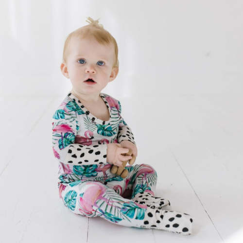 Flamingo Day to Night Romper