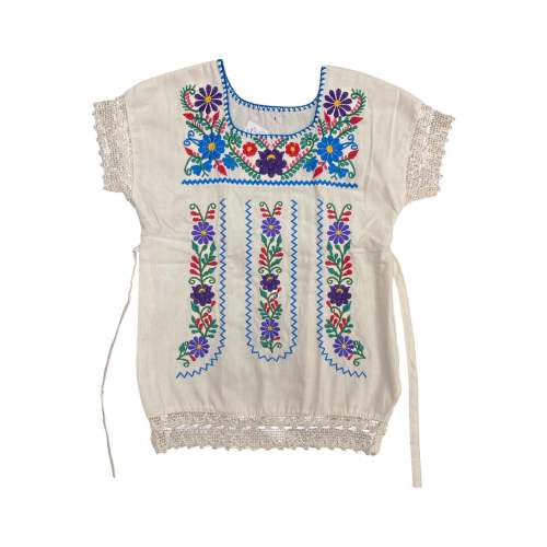 Mexican Girl Floral Dress - Vestido Nina