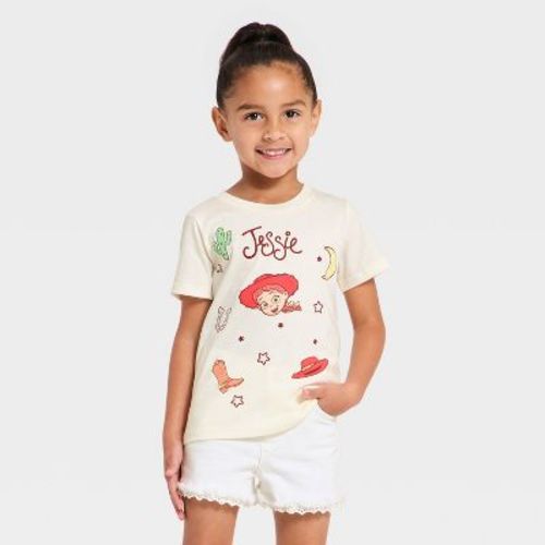 Toddler Girls' Disney Toy Story Jessie T-Shirt - Ivory 4T