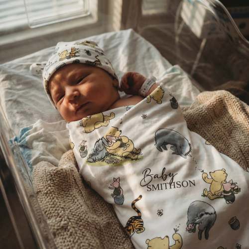 Custom Swaddle Wrap & Beanie – The Custom Co
