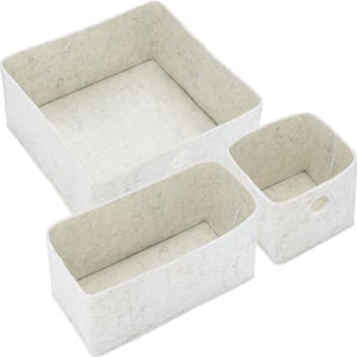 3 Pack Felt Drawer Organizers
