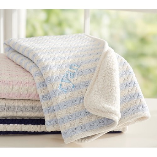 Emerson Baby Blanket - Gray