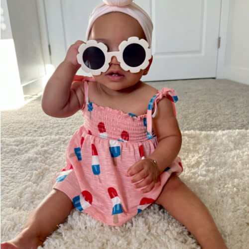 Popsicle Pink / Organic Smocked Set – SpearmintLOVE