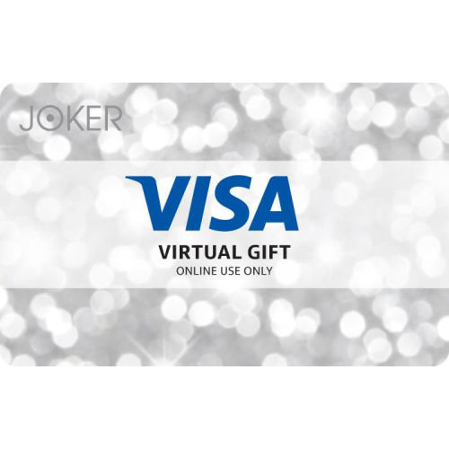 Visa Virtual Prepaid Card - Sparkle Design (EN version)