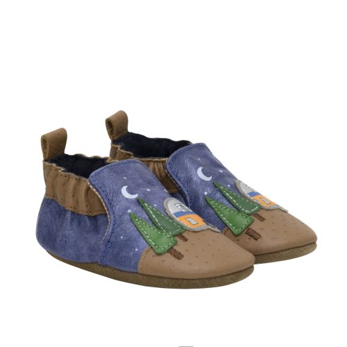Under The Stars Soft Soles in Dark Blue