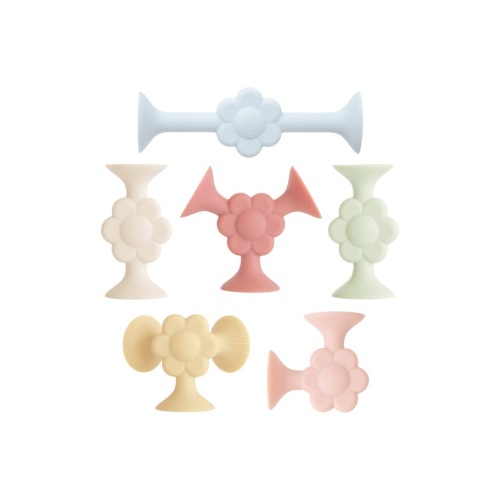 18-Pack Silicone Suction Builders