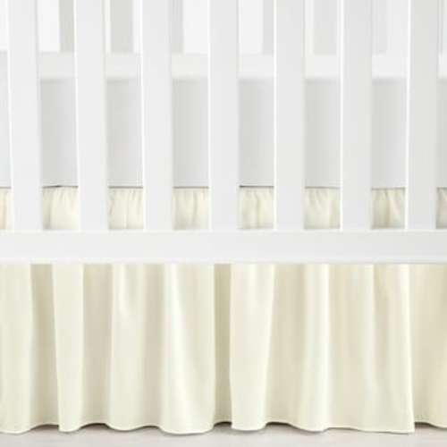 Lush Decor Ruffle Crib Skirt Single - 52" x 28"