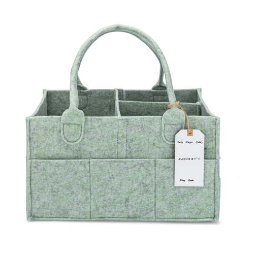 Zeya Storage bag Diaper Caddy - Storage Bin for Diapers and Wipes