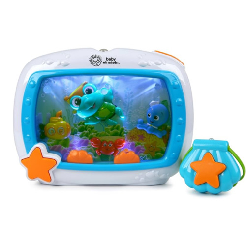 Baby Einstein Sea Dreams Soother Musical Crib Toy and Sound Machine, Newborn and up