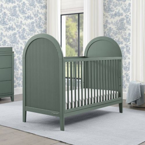 Delta Children Eloise 4-in-1 Convertible Crib - Greenguard Gold Certified - Grassy Glen