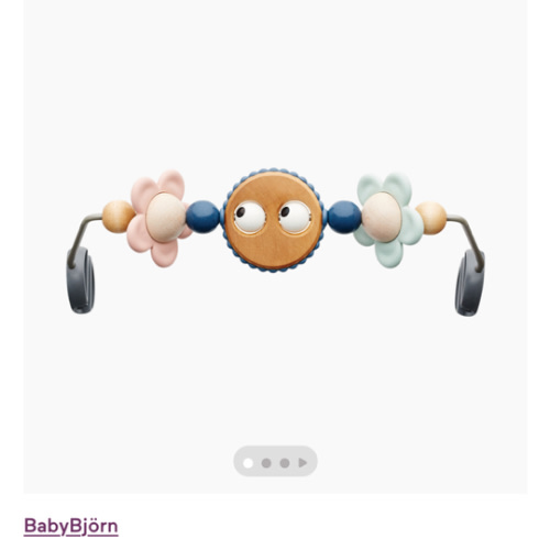 BabyBjörn Toy for Bouncer – Googly eyes