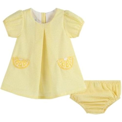 Lil cactus Baby and Girls Dress and Panty Cover Set