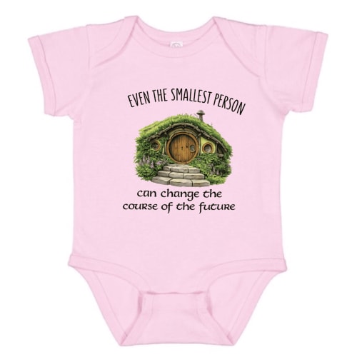 Baby Onesie Hub Even the Smallest Person Baby Bodysuit, Cute Fantasy Newborn Boys and Girls Baby Gift