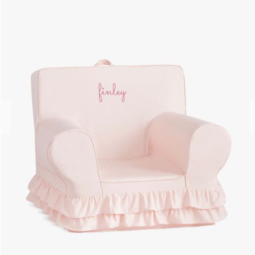 Anywhere Chair®, Dusty Blush Ruffle