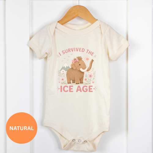 IVF Baby Onesie: Survived The Ice Age, Frozen Embryo Miracle