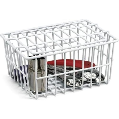 Better Houseware Dishwasher Basket for Baby Items, Small Items - White