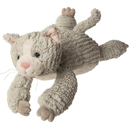Mary Meyer Stuffed Animal Cozy Toes Soft Toy, 17-Inches, Cat
