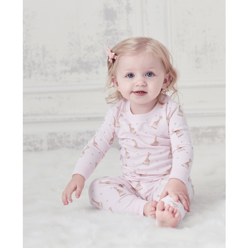 Sophie la girafe Pink Print Pajamas