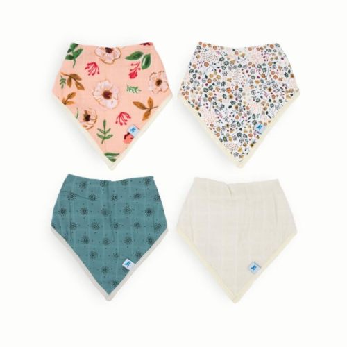 Little Unicorn Cotton Muslin with Fleece Bandana Bib